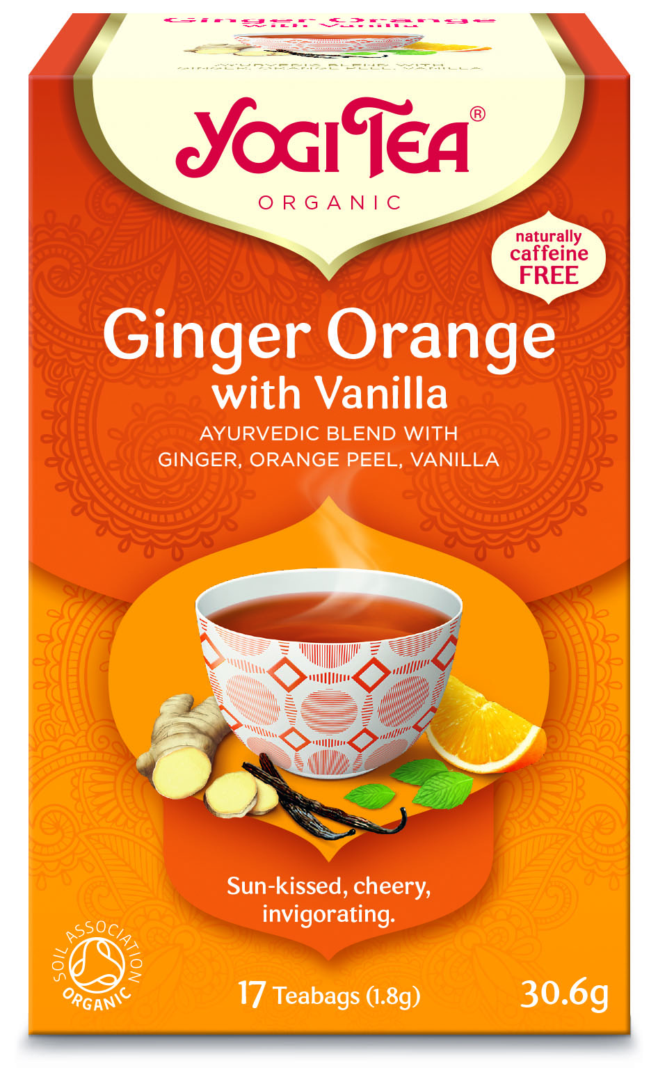 Yogi Tea Ginger Orange BIO 17 Tea Bags